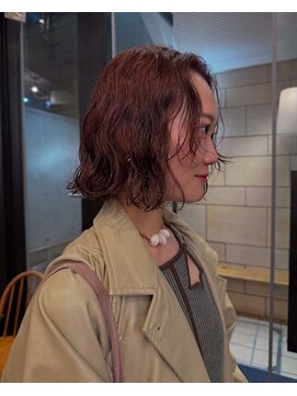 テテコケット(tete coquette) 《moeka》ボブパーマレイヤーパーマミディアムレイヤーカット
