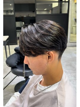 アンダーバーホワイト(_WHITE) ニュアンスパーマ