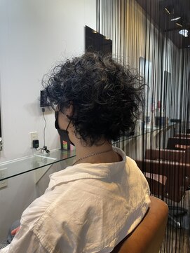 サムサラ 飯山満店(Samsara) 刈り上げない メンズパーマスタイル