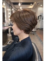 ネイトル(naitre)&nbsp;上品まとまりの大人ショートボブ