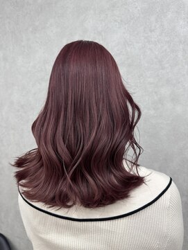 アン(Hair make un) ピンクラベンダーカラー♪
