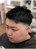 フェードカット・ソフモヒショート