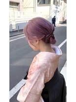 髪質改善個室型ヘアサロンalotta池袋東口店【6月30日NEW OPEN（予定）】&nbsp;卒業式ヘア/シンプルシニヨン