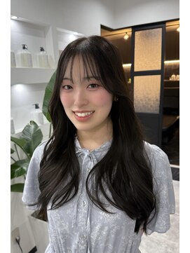 ピリオド 松阪(Period.) ロングヘアーこっくりココアブラウン　【髪質改善Period.松阪】