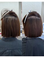 シンシア 銀座(sinsia)&nbsp;ボブヘアにはsins酸性ストレートがおすすめ！[30代40代50代60代]