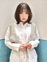 ロンド レイ 立川(Lond Ray) レイヤーボブ/ミルクティーベージュ/髪質改善/顔周り/立川