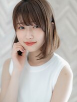 ローマ ギンザ(ROMA Ginza)&nbsp;【ROMA】美肌ミルキーベージュ大人かわいいワンカール小顔ロブ