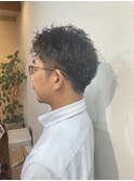 スパイラルパーマ