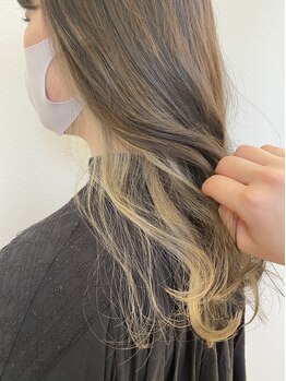 アーツヘアー JR上熊本駅店(ARTS@HAIR)の写真/【JR上熊本駅ナカ◆】カラーのプロフェッショナルによるトレンドstyleでアナタに合った褒められヘアーに☆