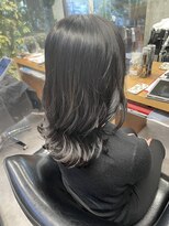 シェル 吉祥寺(shell)&nbsp;韓国風巻き髪スタイル_セミロングレイヤー