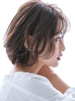 アース 三軒茶屋店(HAIR&MAKE EARTH)&nbsp;くせ毛風ゆるふわボブ