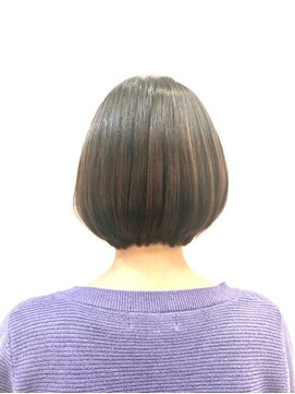 クオリス 上福岡店(QUALIS) 丸み/ボブ/ショートカット/ひし型/小顔/30代40代50代/ベージュ