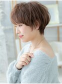 ★大人かわいいハイライトカラー美髪ショート20代30代40代★8