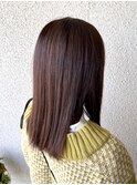 ブラウンカラー ラベンダーブラウン