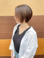 ヘアーアンドスパ フェリーチェ ミチ 野田屋町店(HAIR&SPA felice MICHI)&nbsp;【felice MICHI島田和也】丸みショートボブ