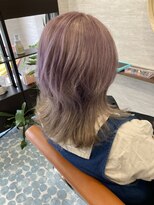 ムック 葛西(MUCCU)&nbsp;ダブルカラーパープルグラデーション