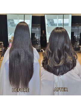 アフロート ギンザ(AFLOAT GINZA) ヘアドネーションでスッキリヘア