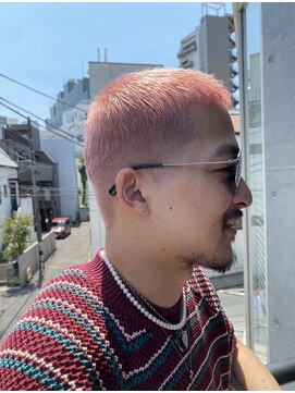 アルカナ 明治神宮前原宿(ARCANA) 束感ショート　波巻き　ハイライト マッシュパーマ