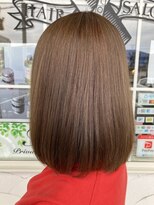 フリー(Free)&nbsp;30代40代50代60代内巻きワンカールアッシュベージュ