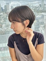 アルティファータ(artifata)&nbsp;ショートヘア　耳かけショート　ラベンダーアッシュ