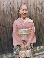 エヌイー(ne' by MAULOA)&nbsp;" 和装ヘア " ayumi