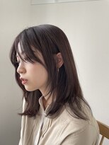 エクリボンヌ(equri bonne)&nbsp;水素カラー×韓国風ミディアム