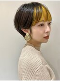 【山本】イエローバングショート