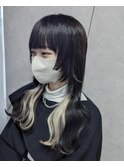 プルエクステ(インナーカラー)