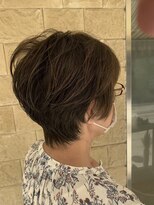 アース 高円寺店(HAIR & MAKE EARTH)&nbsp;収まりやすいショートスタイル《earth_aoyagi0415》