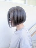 【morio成増 セリザワ】刈り上げボブ グレージュアンブレラ