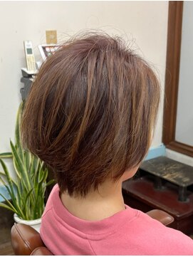 ヘアーマツシタ(Hair Matsushita) ローライトショートスタイル