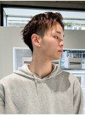 ハイトーンスパイキーメンズカットスタイル01