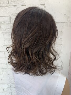 アジールヘア 所沢プロペ通り店(agir hair) ミルクティーグレージュ似合わせカットメルティカラー所沢韓国