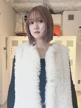 スリー(three) beige - bob