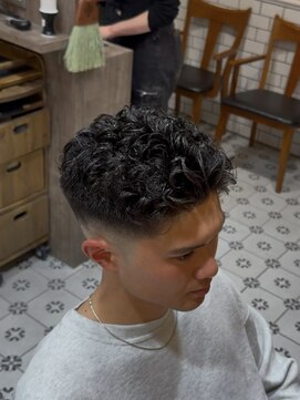 グルーマーズトウキョウ(GROOMER/S TOKYO) 宮城リョータ風【ハードパーマ　外国人風パーマ】
