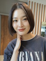 ビュートリアム 南青山(BEAUTRIUM)&nbsp;丸くないボブ　ストレートボブ　コスメストレート