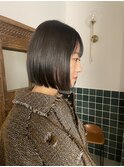 髪質改善ストレートとボブ
