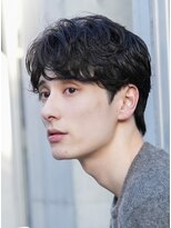 レタッチ バイ フィフス 天神大名(RETOUCH by fifth)&nbsp;福岡天神ゆるめシャドウパーマメンズマッシュウルフカット緩め