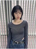 女性らしいボブスタイル