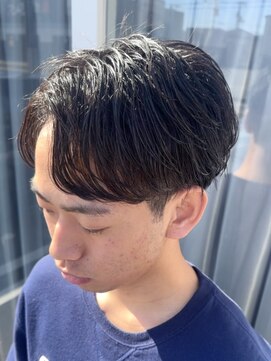 エムドットヘアーサロン(M. hair salon) 高知/ニュアンスパーマ/センターパート/ツーブロック