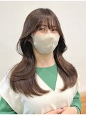 小顔可愛いレイヤーカット×アッシュカラー10代20代30代