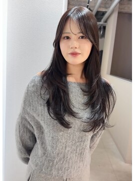 オールヘア(ALL HAIR) 【韓国風】顔周りレイヤー×似合わせカットが人気