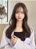 韓国風くびれヘア/顔まわりカット/小顔カット/髪質改善