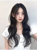 韓国ヘアー/ダブルカラー/ハイライト/イメチェン/エクステ/梅田