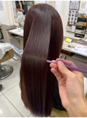 髪質改善ストレート