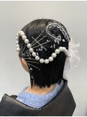 周りと被らない個性的　成人式ヘア☆