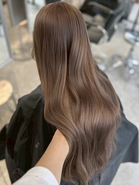 ペレ 梅田(PELE) ミディアムヘア/暗めカラー/グラン マッシュ/梅田