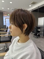 ビューエヒメ(VIEW EHIME)&nbsp;20代30代40代くすみベージュマッシュショート