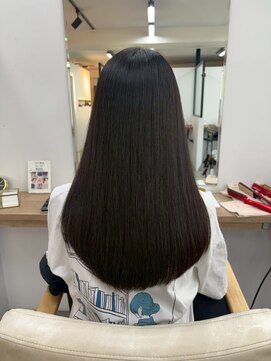 ヘアーアートシフォン 池袋西口店(Hair art chiffon) ミディアムレイヤー/似合わせカット/ダークアッシュ白髪染め池袋