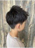 ツーブロック<理容室> ［メンズ/シェービング/床屋/花巻］